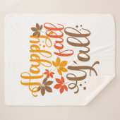 Alles Gute fällt Y'all Sherpadecke (Vorderseite (Horizontal))