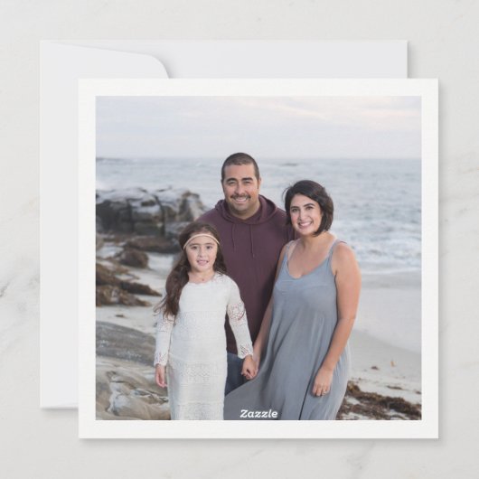 Alles Gute Feiertagskarte (Rückseite)