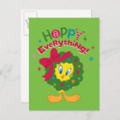 Alles Gute Feiertagspostkarte (Vorne/Hinten)