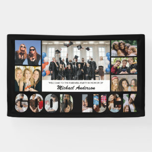 Alles Gute Fotocollage Kollege Abschiedsfeier Banner
