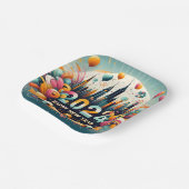 Alles Gute für das neue Jahr 2024 Pappteller (Gewinkelt)