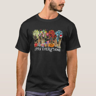 Alles Gute für den deutschen Schäferhund Seasons T-Shirt