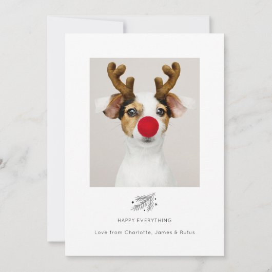 Alles Gute für den Urlaub Fotokarte Einladung (Vorderseite)