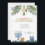 Alles Gute für den Urlaub Grußkarte Feiertagskarte<br><div class="desc">Eine Urlaubskarte für alle, die Weihnachtsschmuck aus Kiefernästen, eine Menorah, dreidels und ein Geschenk vorstellen. (Vector erstellt von freepik - www.freepik.com). Die Karte lässt sich leicht mit Ihrem Text, Schriftart, Schriftart, Papierform und der Wahl des Papiertyps anpassen. Nicht genau das, was Sie suchen? Alle unsere Produkte können auf Ihre Bedürfnisse...</div>