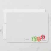 Alles Gute für den Urlaub Grußkarte Feiertagskarte (Rückseite)