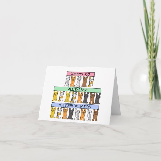 Alles Gute für Ihre Arbeit Karte (Vorderseite)