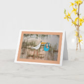 "Alles Gute für Ihren Verließt zur Mutterschaft" Karte (Gelbe Blume)