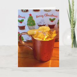 Alles Gute für Muletide! Feiertagskarte