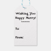 Alles Gute! Geschenkanhänger. Geschenkanhänger (Rückseite)