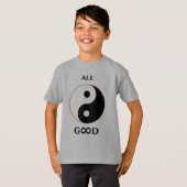 Alles Gute/Gott (vorne), Pfoten drucken emoji-art  T-Shirt (Vorne ganz)