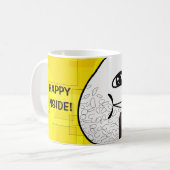 Alles Gute im Inneren! Kaffeetasse (Vorderseite Links)