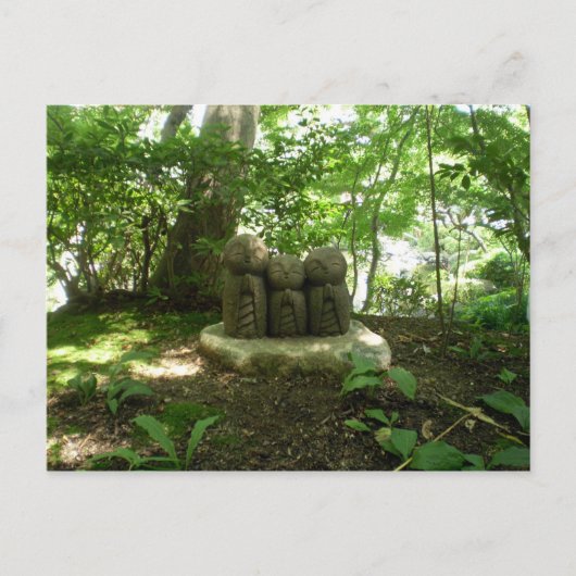 Alles Gute im Schatten Postkarte (Vorderseite)