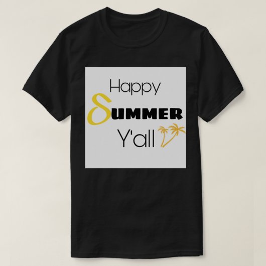 Alles Gute im Sommer T-Shirt (Design vorne)