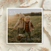 Alles Gute, moderne Familienkids Foto Weihnachten