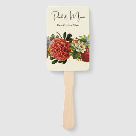 Alles Gute nach BOHO Retro-Blumenstrauß Fächer