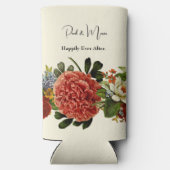 Alles Gute nach BOHO Retro-Blumenstrauß Selters Dosenkühler (Rückseite)