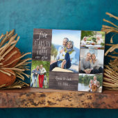 Alles Gute nach dem 5. Hochzeitstag Foto Fotoplatte (Seite)