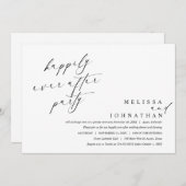 Alles Gute nach dem Abendessen Party und Tanz Einladung (Vorne/Hinten)