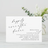 Alles Gute nach dem Abendessen und Tanzen Einladung (Stehend Vorderseite)