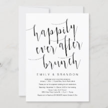 Alles Gute nach dem Brunch, der Hochzeitsfeier