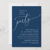 Alles Gute nach dem Empfang Abendessen und Tanzen Einladung (Vorderseite)