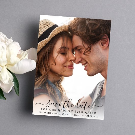 Alles Gute nach dem Foto Save The Date