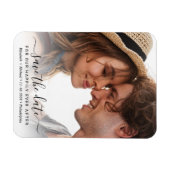 Alles Gute nach dem Foto Save the Date Magnet (Horizontal)