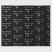 Alles Gute nach dem Muster für sie Geschenkpapier (Flach)