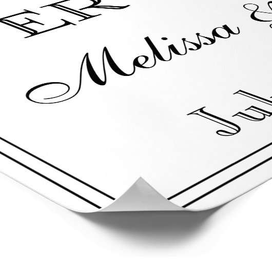 Alles Gute nach dem Poster (Ecke)