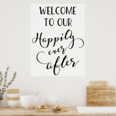 Alles Gute nach dem Poster, Hochzeitsfeier Poster (Küche)