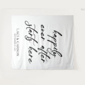 "Alles Gute nach dem Start hier" Hintergrund der H Wandteppich (Vorderseite (Horizontal))