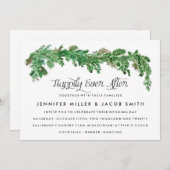 Alles Gute nach der Hochzeit im Grünen Einladung (Vorne/Hinten)