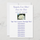 Alles Gute nach! Hochzeitsankündigung Save The Date (Rückseite)