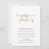 Alles Gute nach Hochzeitsankündigung und Einladung (Rückseite)