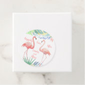 Alles Gute nach - Märchen für zwei Flamingo Geschenkanhänger (Beispiel)