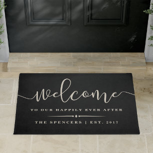 Alles Gute nach Personalisiertem Willkommen Fußmatte