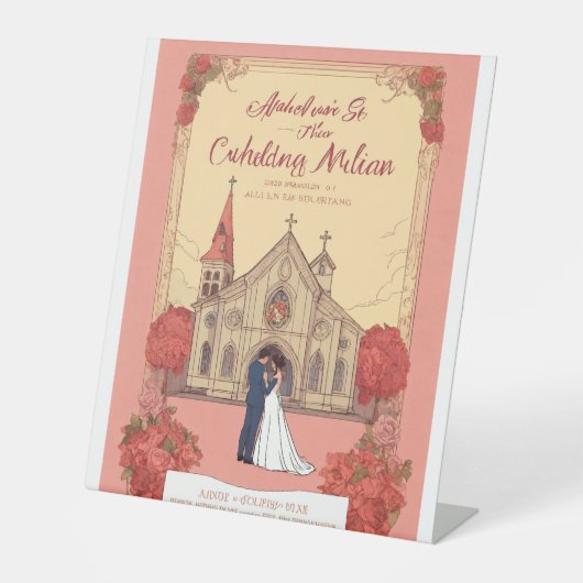 Alles Gute nach" Sockelschild (Vorderseite)