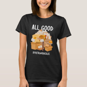 Alles Gute Postbediensteter Briefträger Postbotin T-Shirt