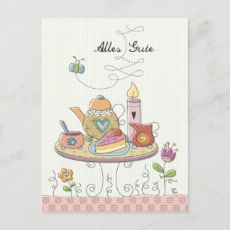 Alles Gute Postkarte