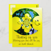 Alles Gute.... Postkarte (Vorne/Hinten)