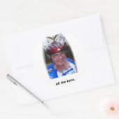 Alles Gute, Runder Aufkleber (Umschlag)
