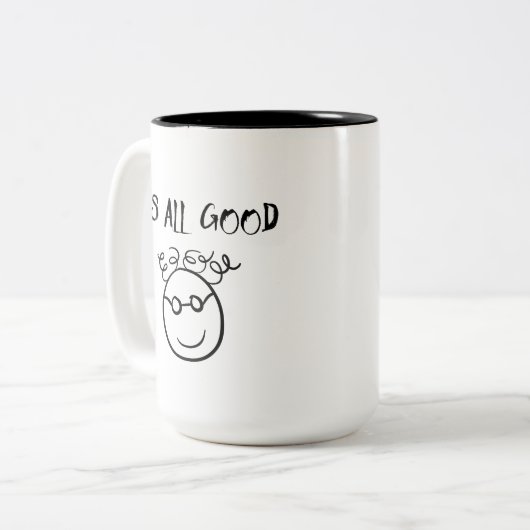 Alles Gute Tasse (Vorderseite Links)