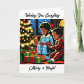 Alles Gute und Helle Weihnachten (Vorderseite)