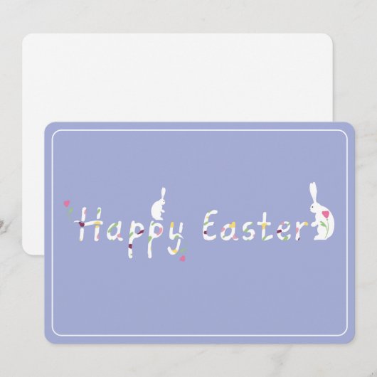 Alles Gute zu Ostern. (Vorne/Hinten)