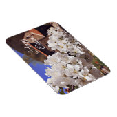 Alles Gute zu Ostern. Cherry Blossom. Magnet (Rechte Seite)