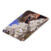 Alles Gute zu Ostern. Cherry Blossom. Magnet (Linke Seite)