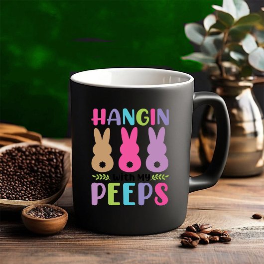 Alles Gute zu Ostern. Chicks Zweifarbige Tasse