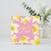 Alles Gute zu Ostern. Einladung (Stehend Vorderseite)