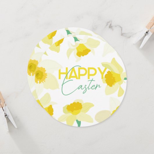 Alles Gute zu Ostern. Einladung (Vorderseite/Rückseite Beispiel)