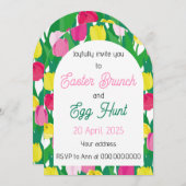 Alles Gute zu Ostern. Einladung (Vorne/Hinten)